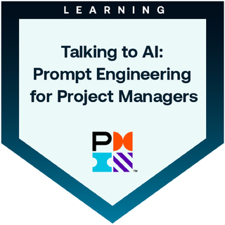 PMI Prompt Engineering badge